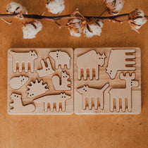 Балансир сортер Лісові Звірі (лось, вовк, ведмідь, заєць, білка, їжак та інші)